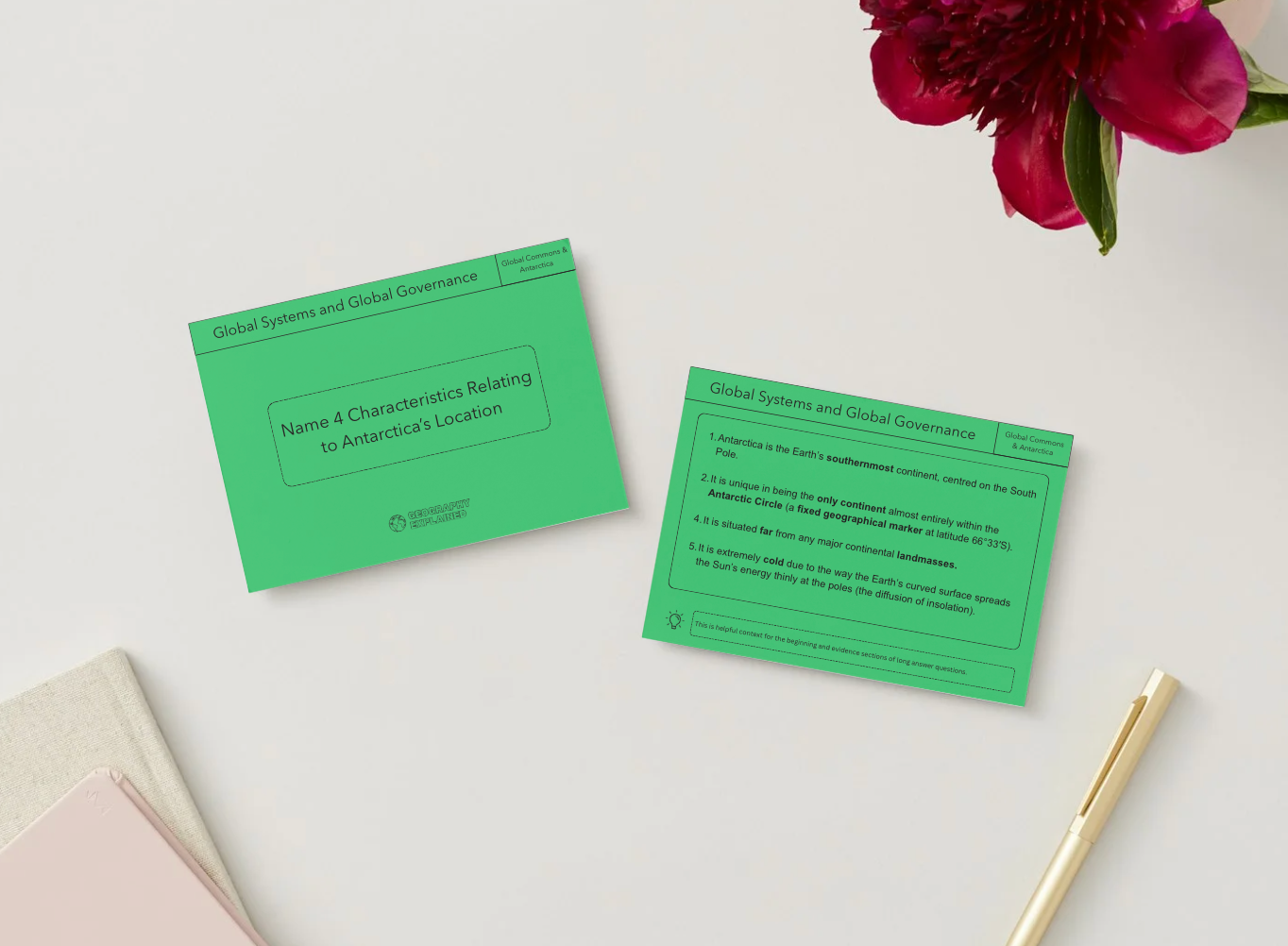 Pre-Order 'Global Systems and Global Governance' Revision Flashcards  | AQA A Level Geography