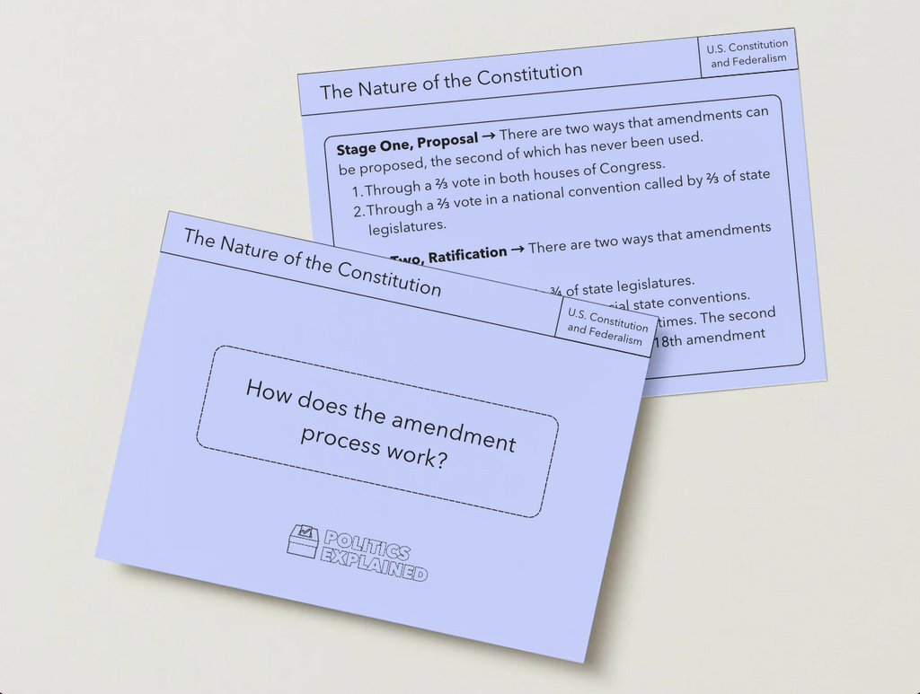 Pre-Order US Politics & Government 2026 Revision Flashcards | Edexcel A Level Politics